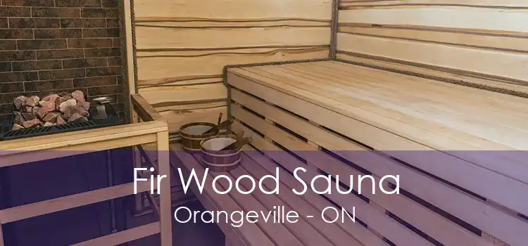 Fir Wood Sauna Orangeville - ON