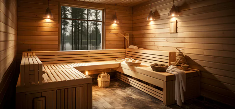 Traditional Sauna Design in Orangeville, ON