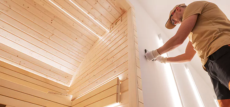 Luxury Spa-grade Sauna Setup in Orangeville, Ontario