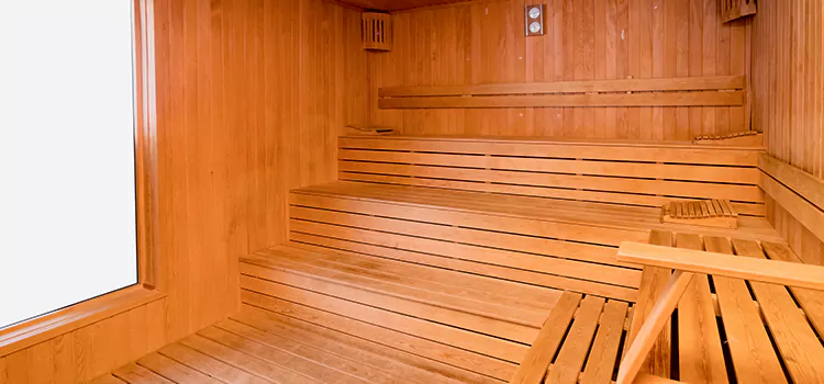 Custom Hemlock Wood Sauna Construction in Orangeville, Ontario