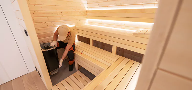 Traditional Sauna Assembly And Installation in Orangeville, Ontario