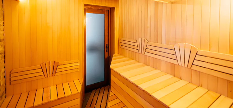 Old Cabin Conversion To Sauna in Orangeville, Ontario