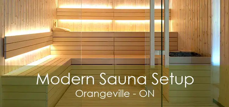 Modern Sauna Setup Orangeville - ON