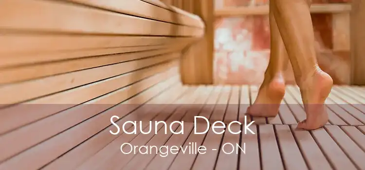 Sauna Deck Orangeville - ON