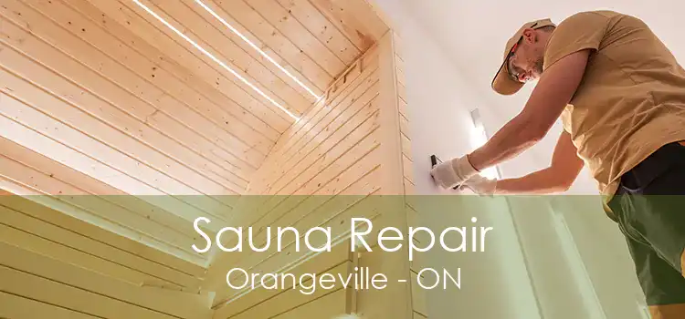 Sauna Repair Orangeville - ON